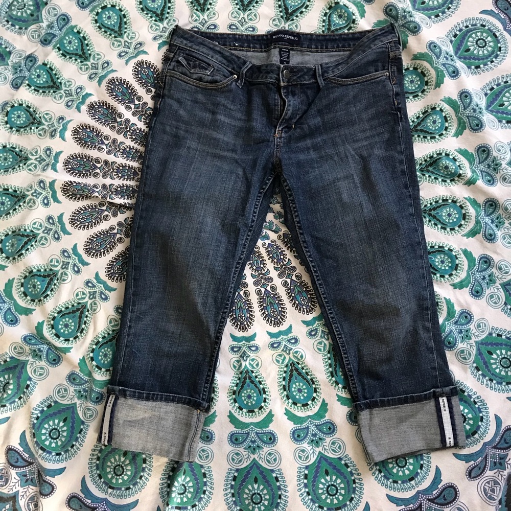 Banana Republic Stretch Cropped Jeans